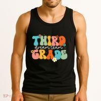 Third Grade Dream Team Back To School Teachers Students Tank Top thumb 3