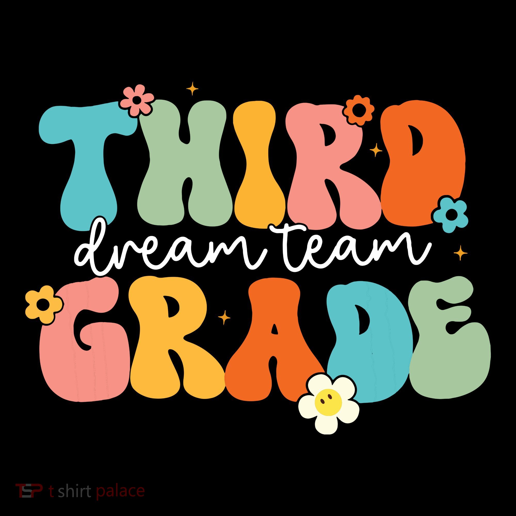 Third Grade Dream Team Back To School Teachers Students Women's T-Shirt