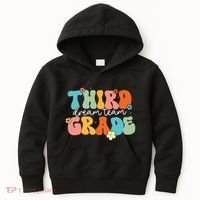 Third Grade Dream Team Back To School Teachers Students Kids Hoodie thumb 0