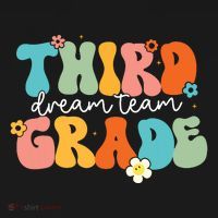 Third Grade Dream Team Back To School Teachers Students Kids Hoodie thumb 5