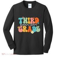 Third Grade Dream Team Back To School Teachers Students Kids Long Sleeve Shirt thumb 0