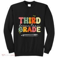 Third Grade Dream Team Teacher Appreciation Back To School Sweatshirt thumb 0