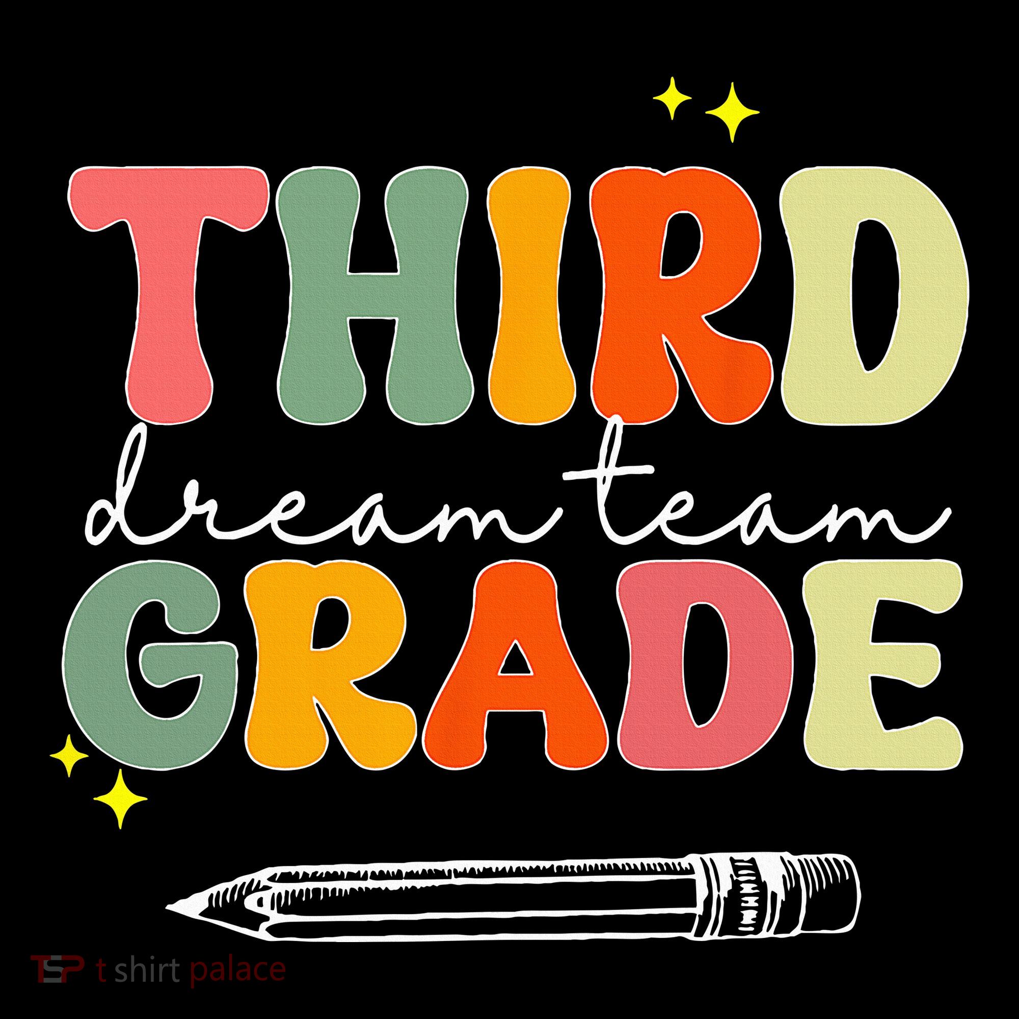 Third Grade Dream Team Teacher Appreciation Back To School Mousepad