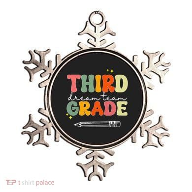 Third Grade Dream Team Teacher Appreciation Back To School Ornament