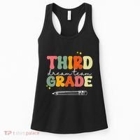 Third Grade Dream Team Teacher Appreciation Back To School Women's Tank Top thumb 0