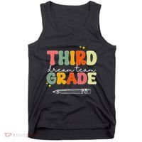 Third Grade Dream Team Teacher Appreciation Back To School Tank Top thumb 0