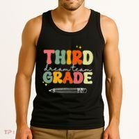 Third Grade Dream Team Teacher Appreciation Back To School Tank Top thumb 3