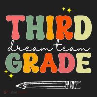 Third Grade Dream Team Teacher Appreciation Back To School Golf Towel thumb 3