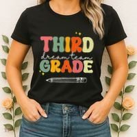 Third Grade Dream Team Teacher Appreciation Back To School Women's T-Shirt thumb 2