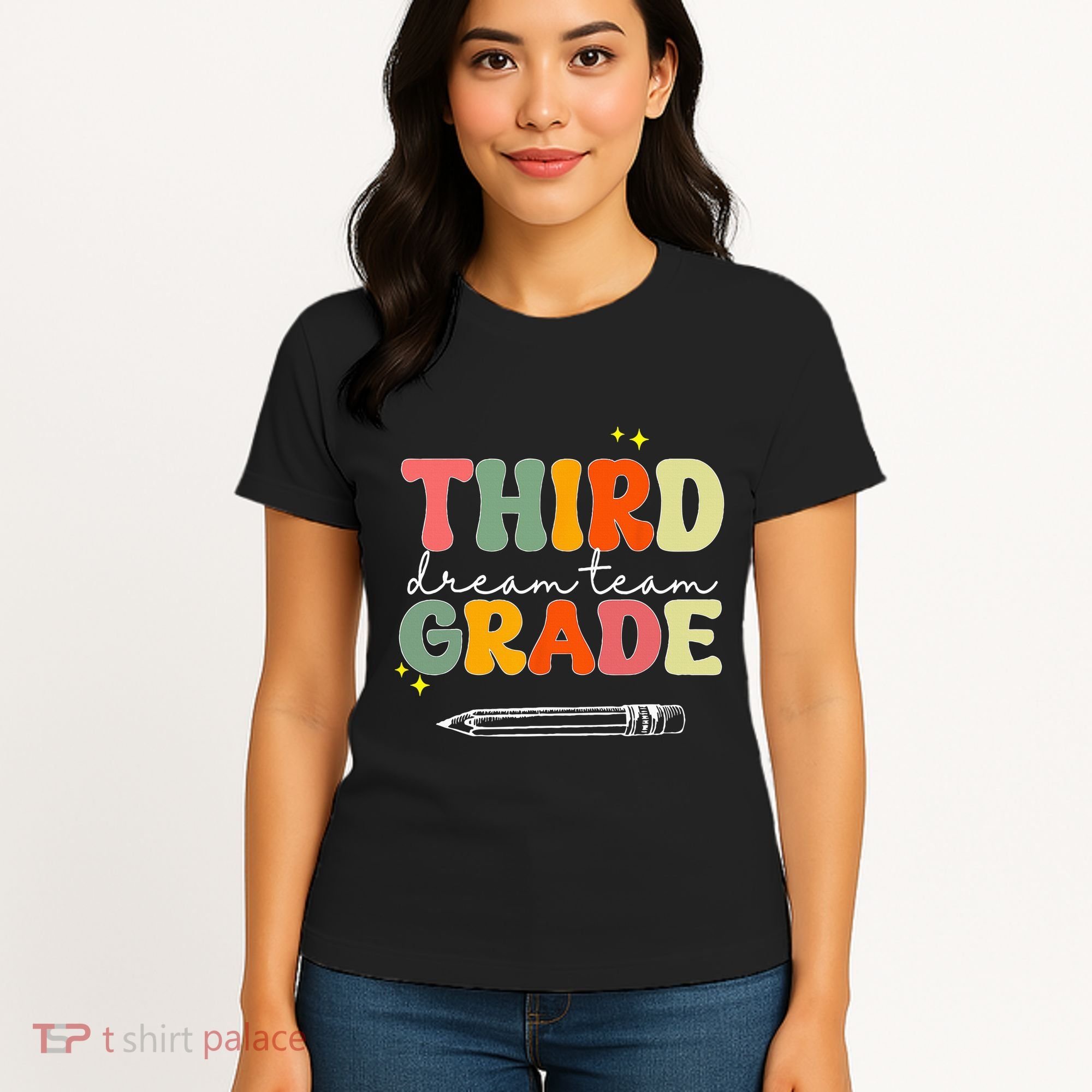 Third Grade Dream Team Teacher Appreciation Back To School Women's T-Shirt
