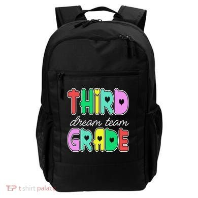 Third Grade Dream Team Back To School Backpack