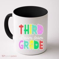 Third Grade Dream Team Back To School Coffee Mug thumb 0