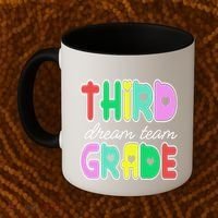 Third Grade Dream Team Back To School Coffee Mug thumb 2