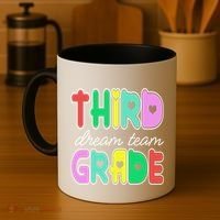 Third Grade Dream Team Back To School Coffee Mug thumb 4