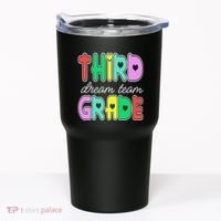 Third Grade Dream Team Back To School Tumbler thumb 0