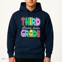 Third Grade Dream Team Back To School Hoodie thumb 2