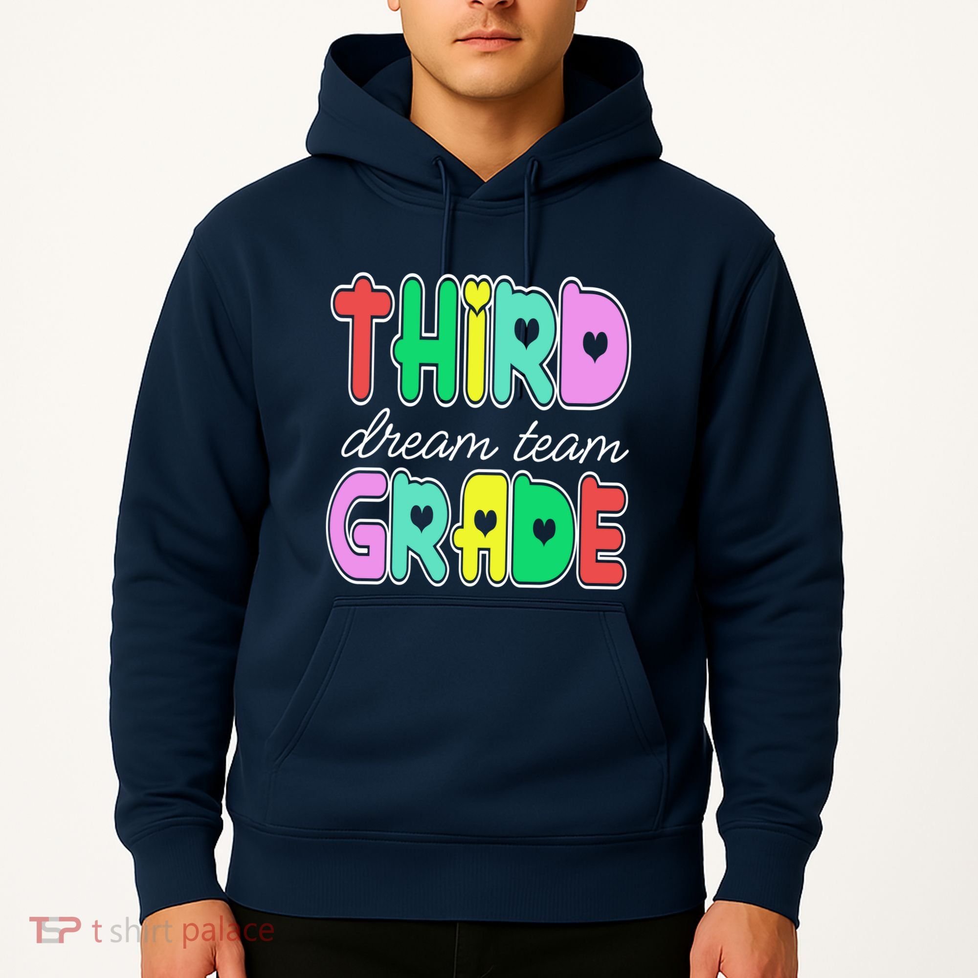 Third Grade Dream Team Back To School Hoodie