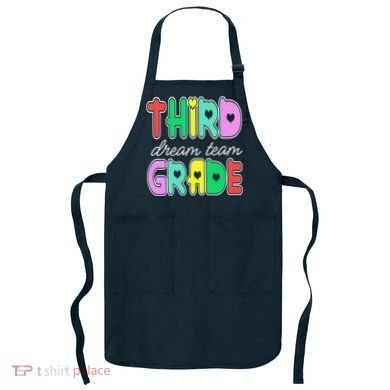 Third Grade Dream Team Back To School Apron