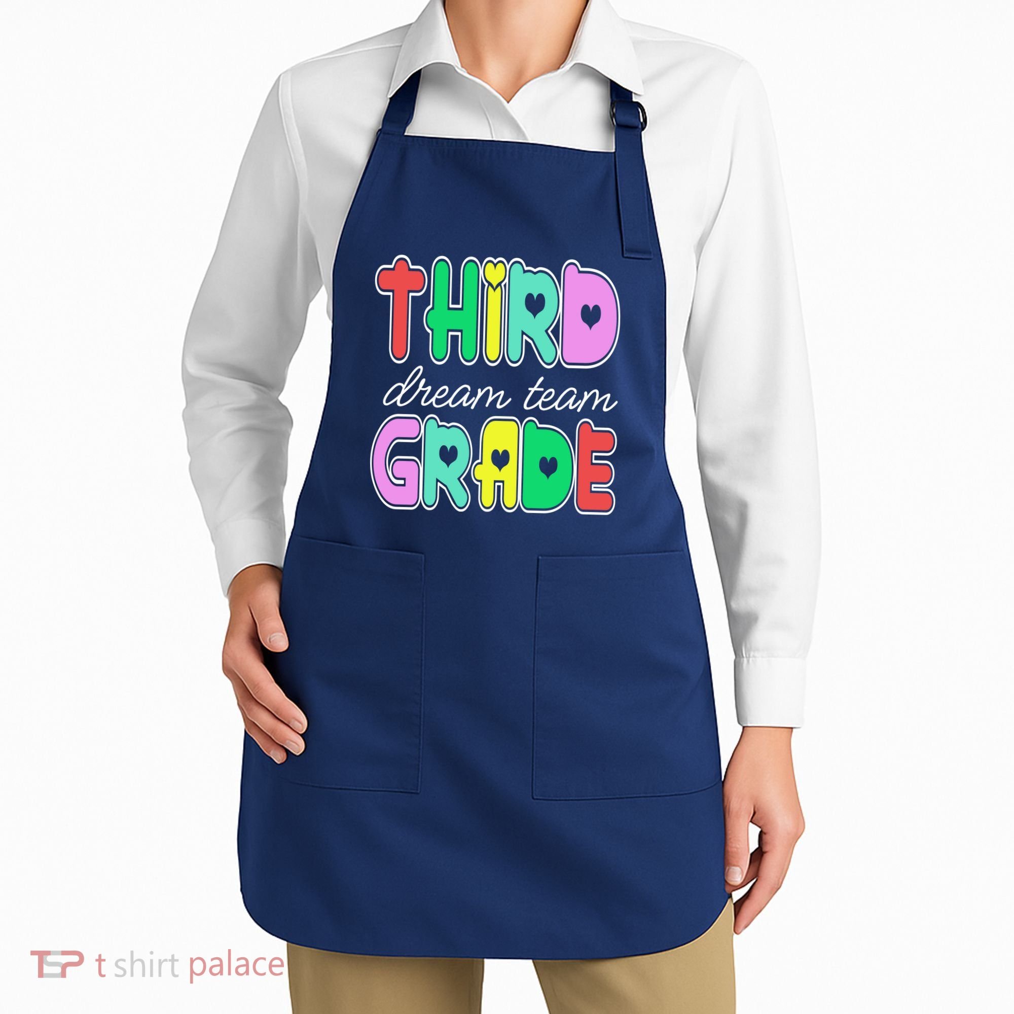 Third Grade Dream Team Back To School Apron