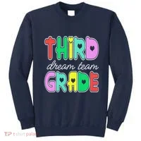 Third Grade Dream Team Back To School Sweatshirt thumb 0