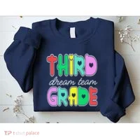 Third Grade Dream Team Back To School Sweatshirt thumb 2