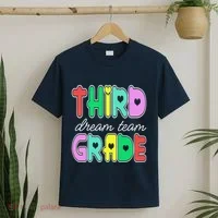 Third Grade Dream Team Back To School T-Shirt thumb 2