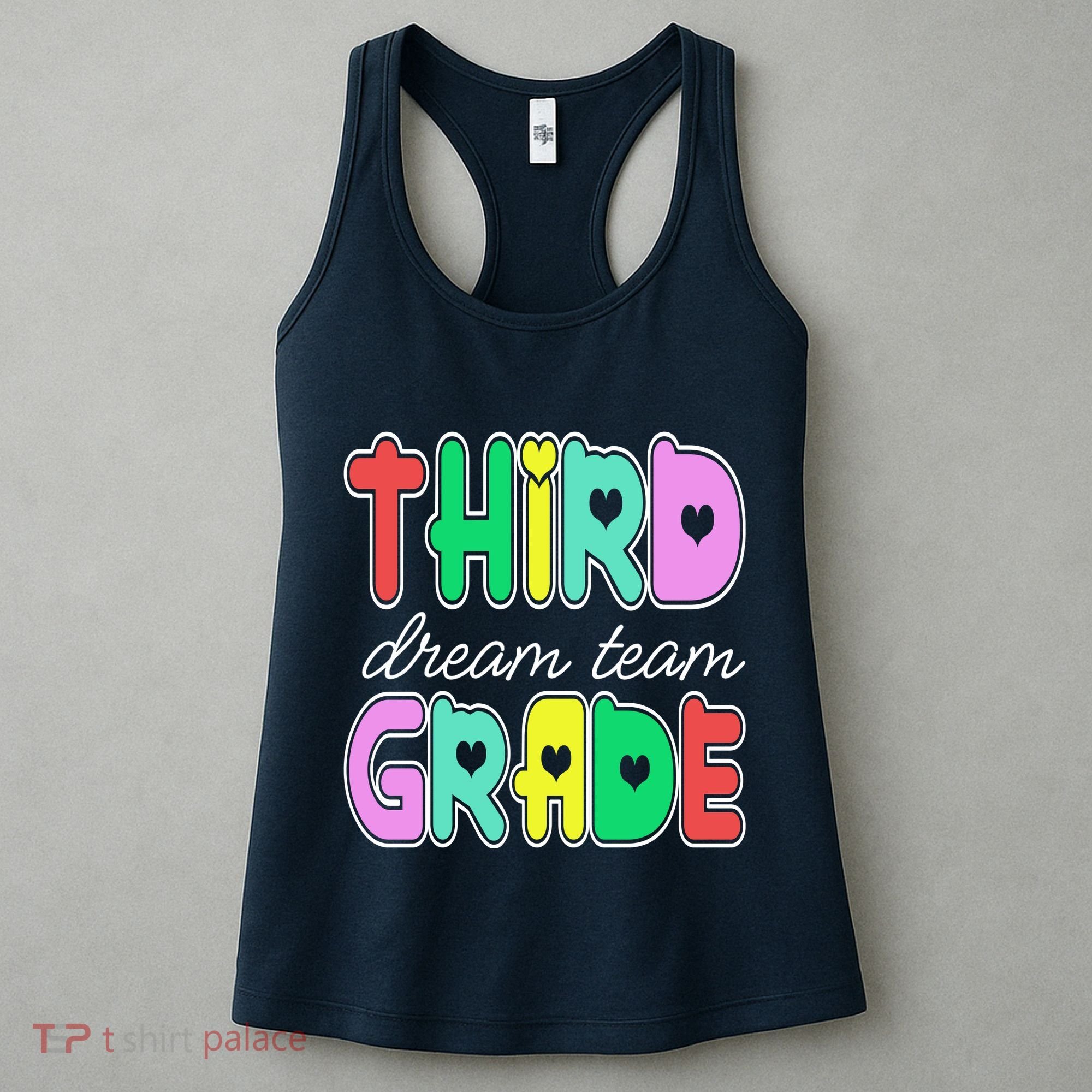 Third Grade Dream Team Back To School Women's Tank Top