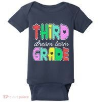 Third Grade Dream Team Back To School Baby Bodysuit thumb 0