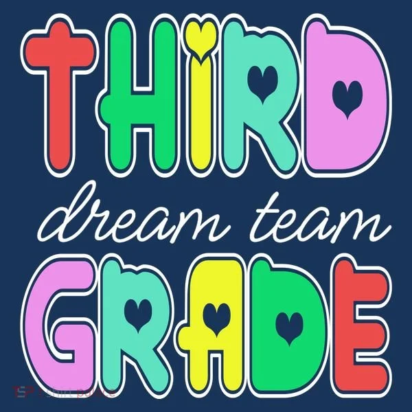 Third Grade Dream Team Back To School Tank Top