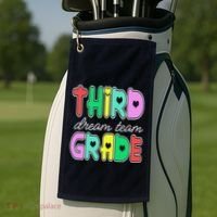 Third Grade Dream Team Back To School Golf Towel thumb 2