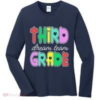 Third Grade Dream Team Back To School Women's Long Sleeve Shirt thumb 0