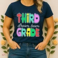 Third Grade Dream Team Back To School Women's T-Shirt thumb 2