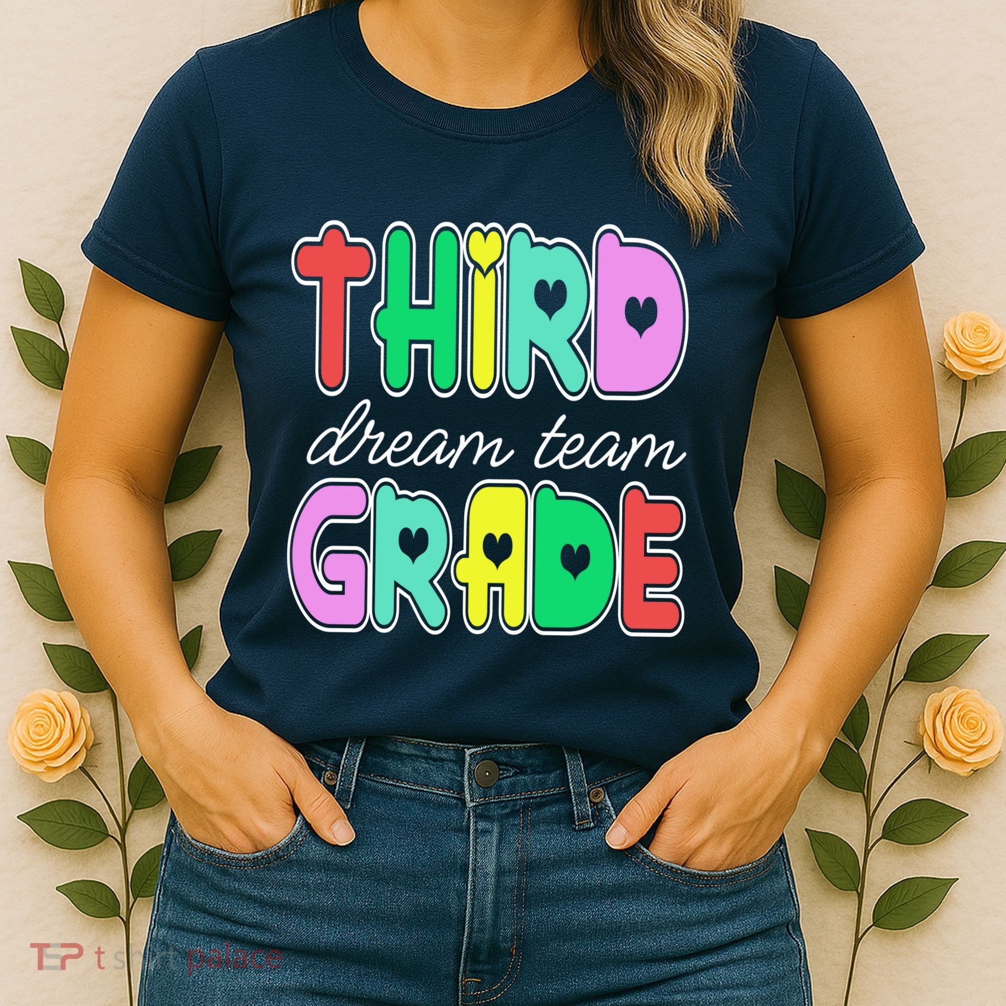 Third Grade Dream Team Back To School Women's T-Shirt