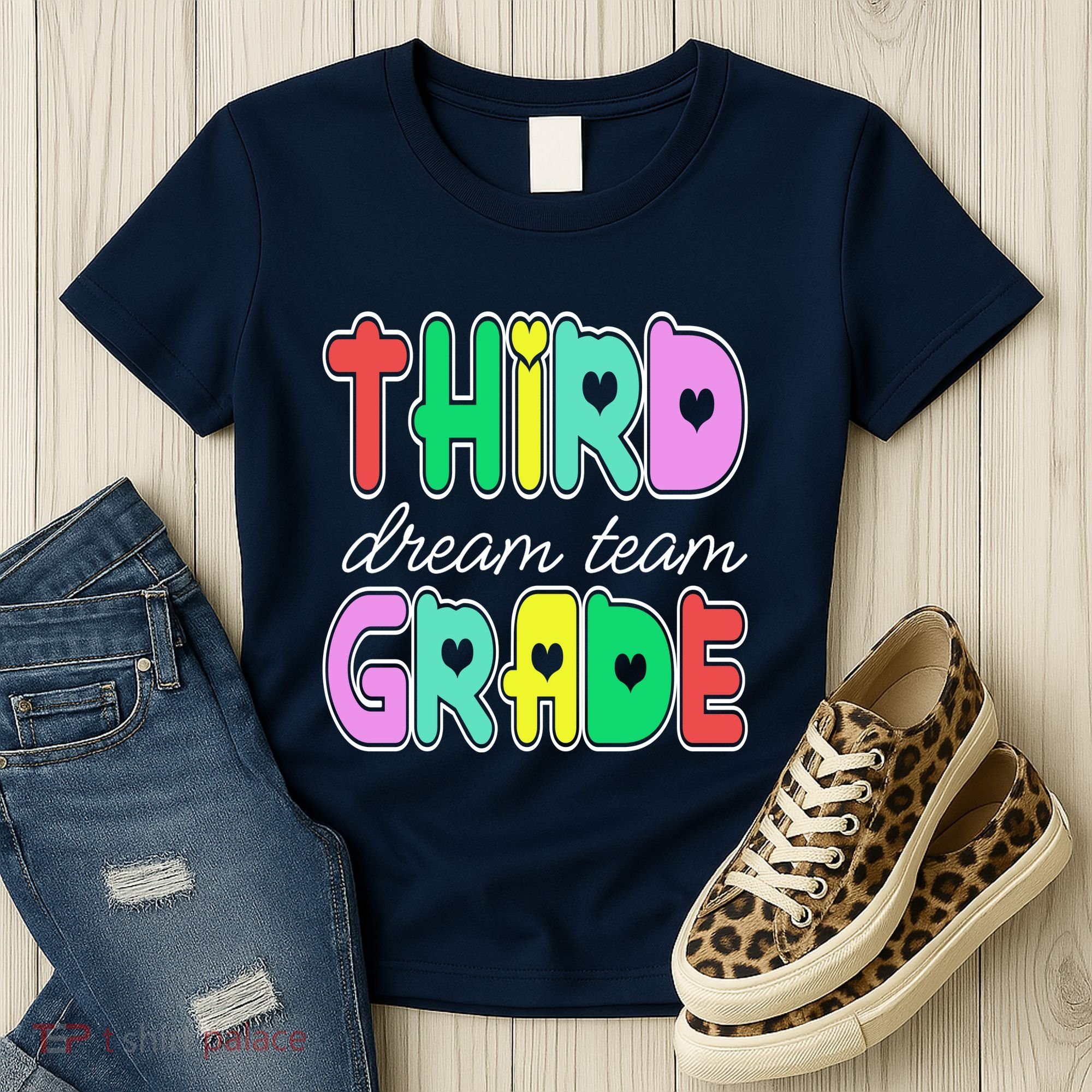 Third Grade Dream Team Back To School Women's T-Shirt