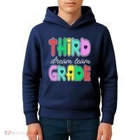Third Grade Dream Team Back To School Kids Hoodie thumb 4