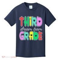 Third Grade Dream Team Back To School Kids T-Shirt thumb 0