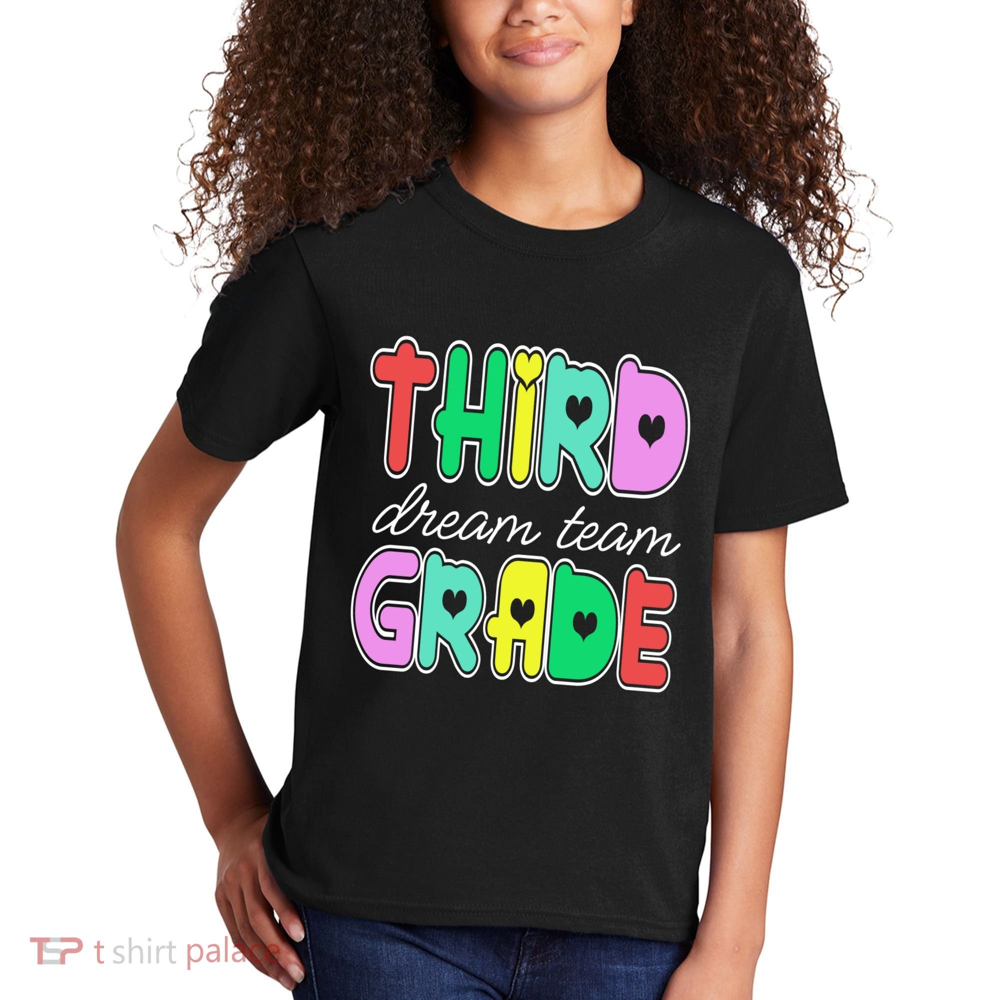 Third Grade Dream Team Back To School Kids T-Shirt