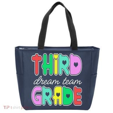 Third Grade Dream Team Back To School Tote Bag