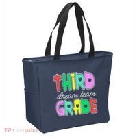Third Grade Dream Team Back To School Tote Bag thumb 2