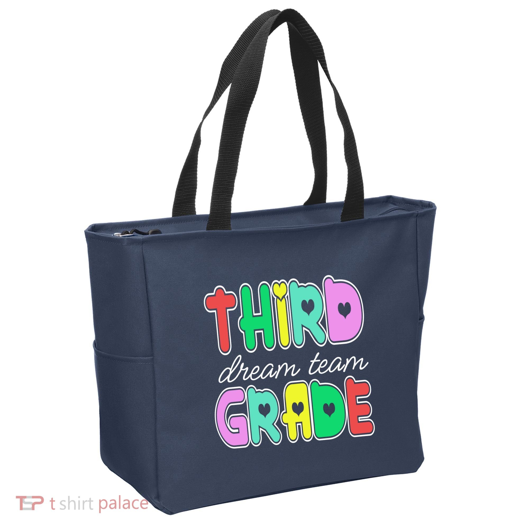 Third Grade Dream Team Back To School Tote Bag