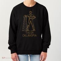 Tulsa Golden Driller Oklahoma Women's Sweatshirt thumb 0