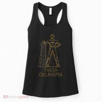 Tulsa Golden Driller Oklahoma Women's Tank Top thumb 0