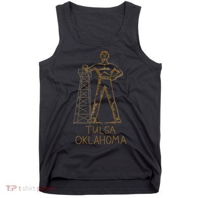 Tulsa Golden Driller Oklahoma Tank Top