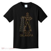 Tulsa Golden Driller Oklahoma Kids T-Shirt thumb 0