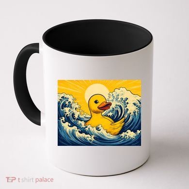 The Great Duck Off Kanagawa Coffee Mug
