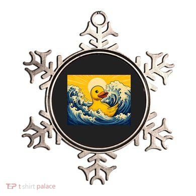 The Great Duck Off Kanagawa Ornament