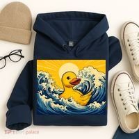 The Great Duck Off Kanagawa Hoodie thumb 4
