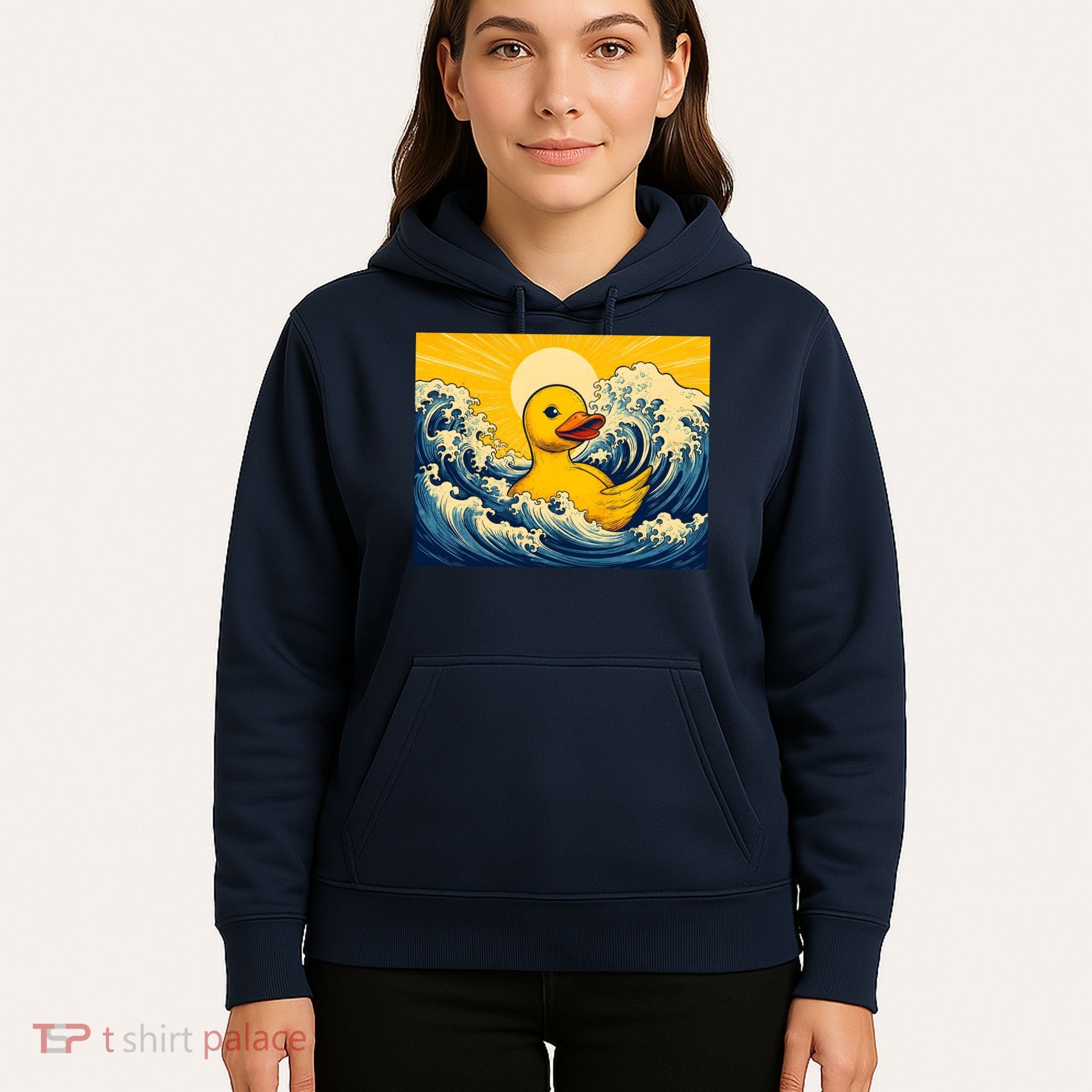 The Great Duck Off Kanagawa Hoodie