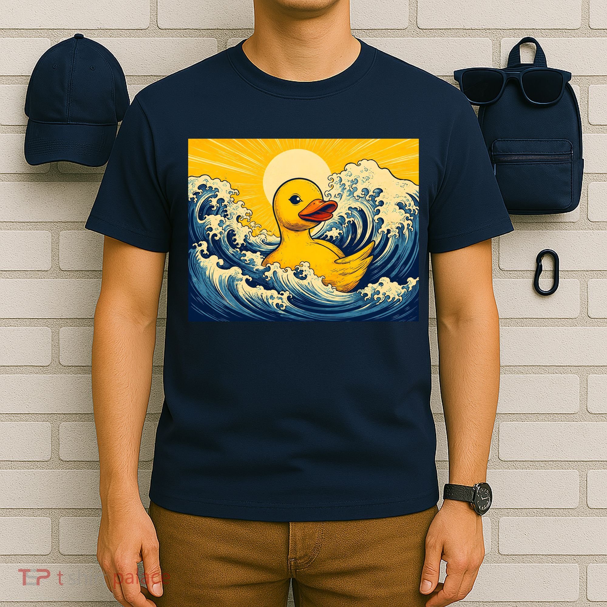 The Great Duck Off Kanagawa T-Shirt