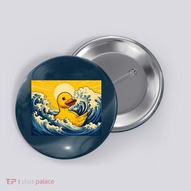 The Great Duck Off Kanagawa Button